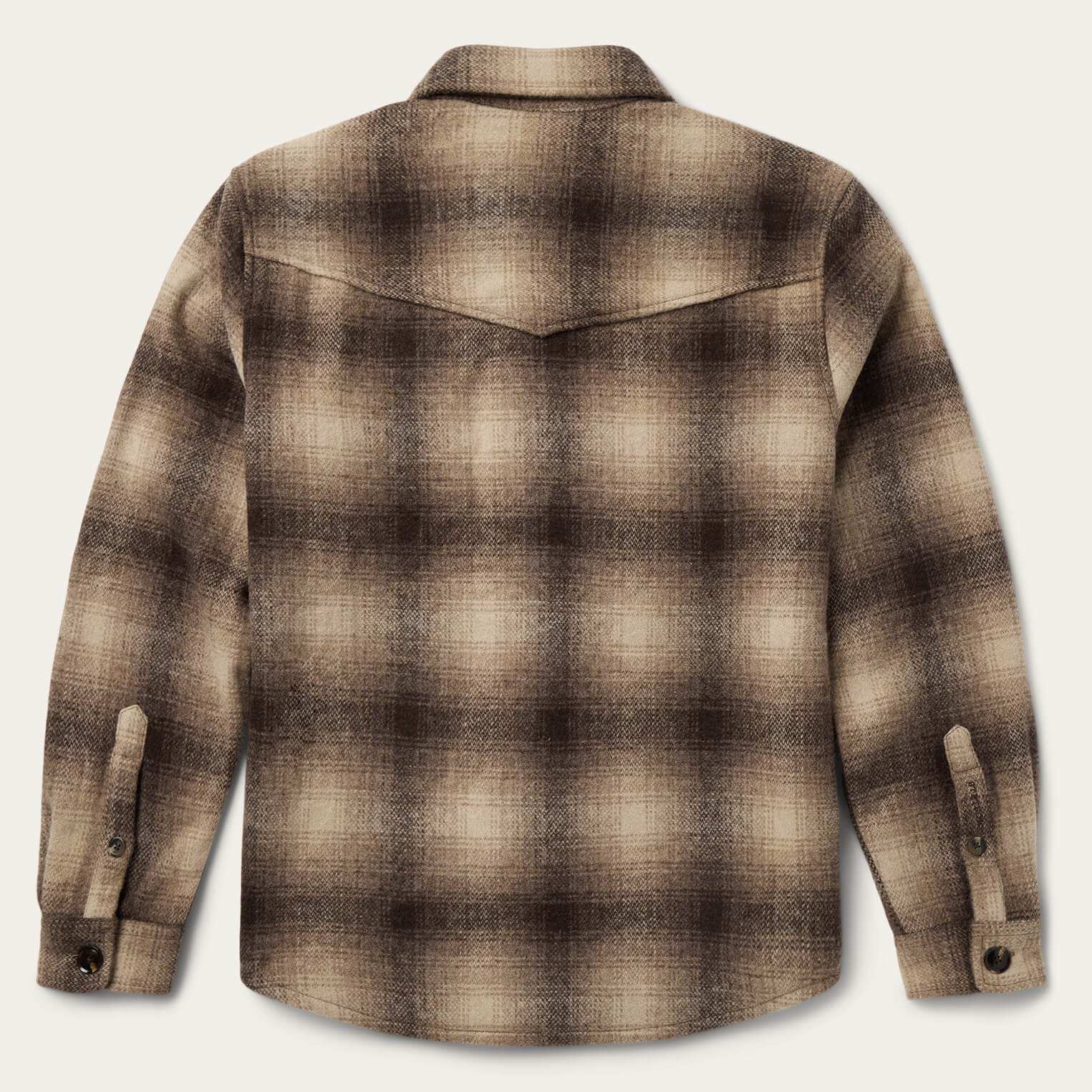 Stetson Wool Plaid Shirt Jacket - Stetson - Flyclothing LLC
