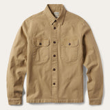 Stetson Camel Stretch Canvas Shirt Jacket - Stetson