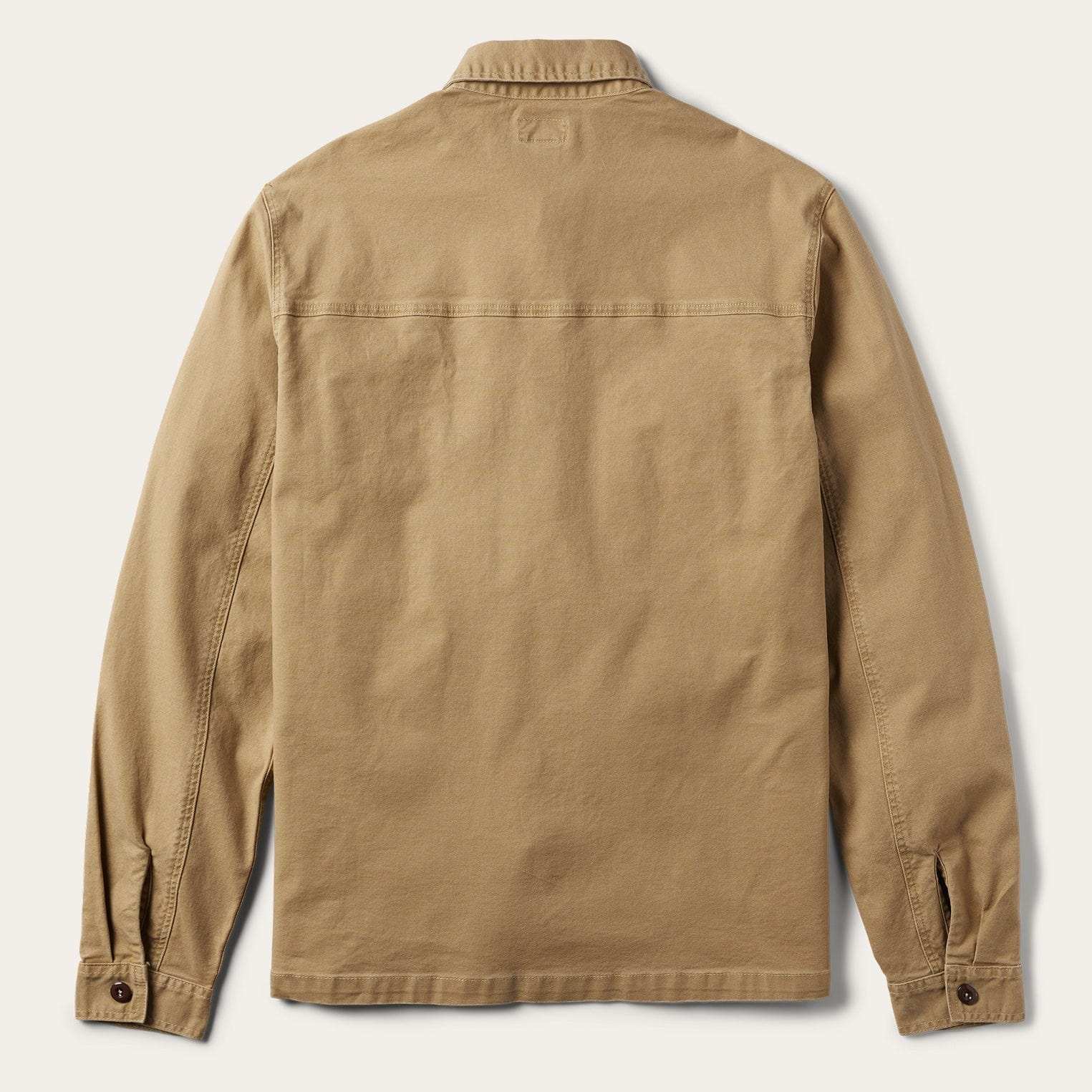 Stetson Camel Stretch Canvas Shirt Jacket - Stetson - Flyclothing LLC