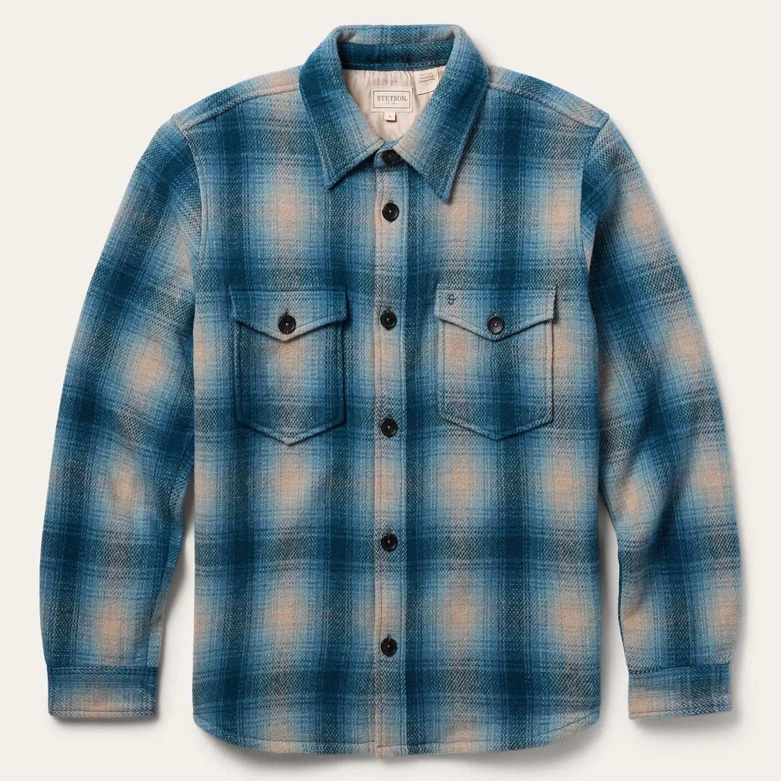 Stetson Wool Plaid Shirt Jacket - Stetson - Flyclothing LLC