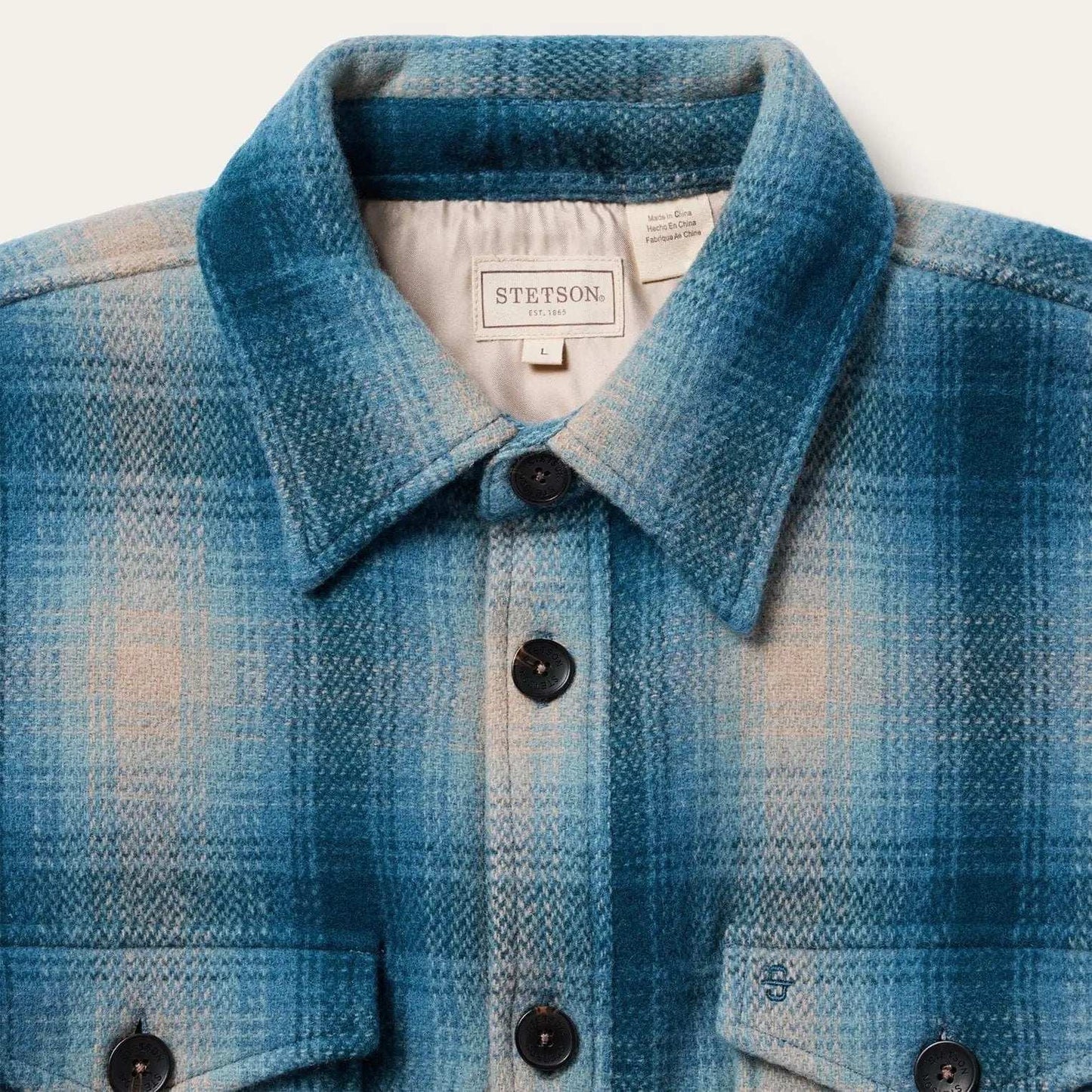 Stetson Wool Plaid Shirt Jacket - Stetson - Flyclothing LLC