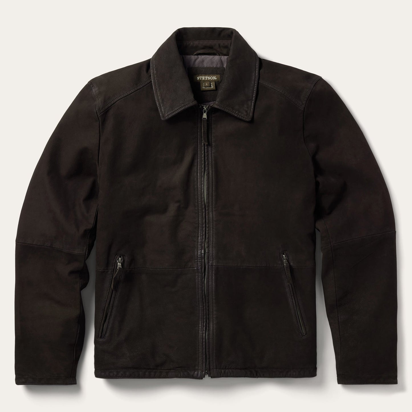 Stetson Zip Front Suede Leather Jacket