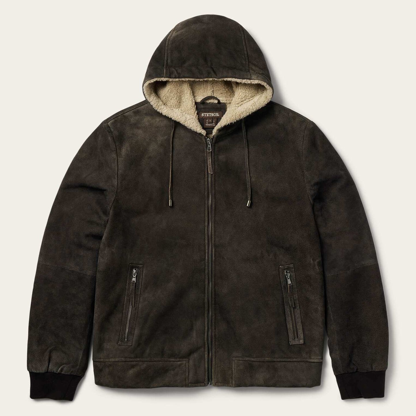 Stetson Suede Hooded Jacket - Stetson - Flyclothing LLC
