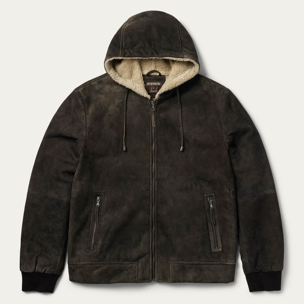 Stetson Suede Hooded Jacket - Stetson