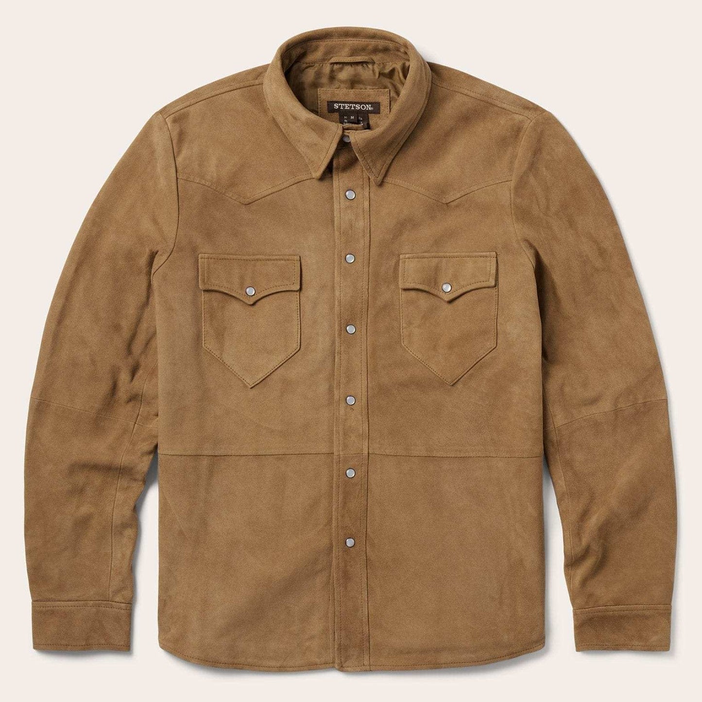 Stetson Suede Leather Shirt Jacket - Stetson - Flyclothing LLC