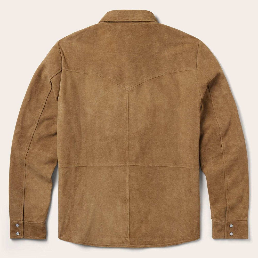 Stetson Suede Leather Shirt Jacket - Stetson - Flyclothing LLC