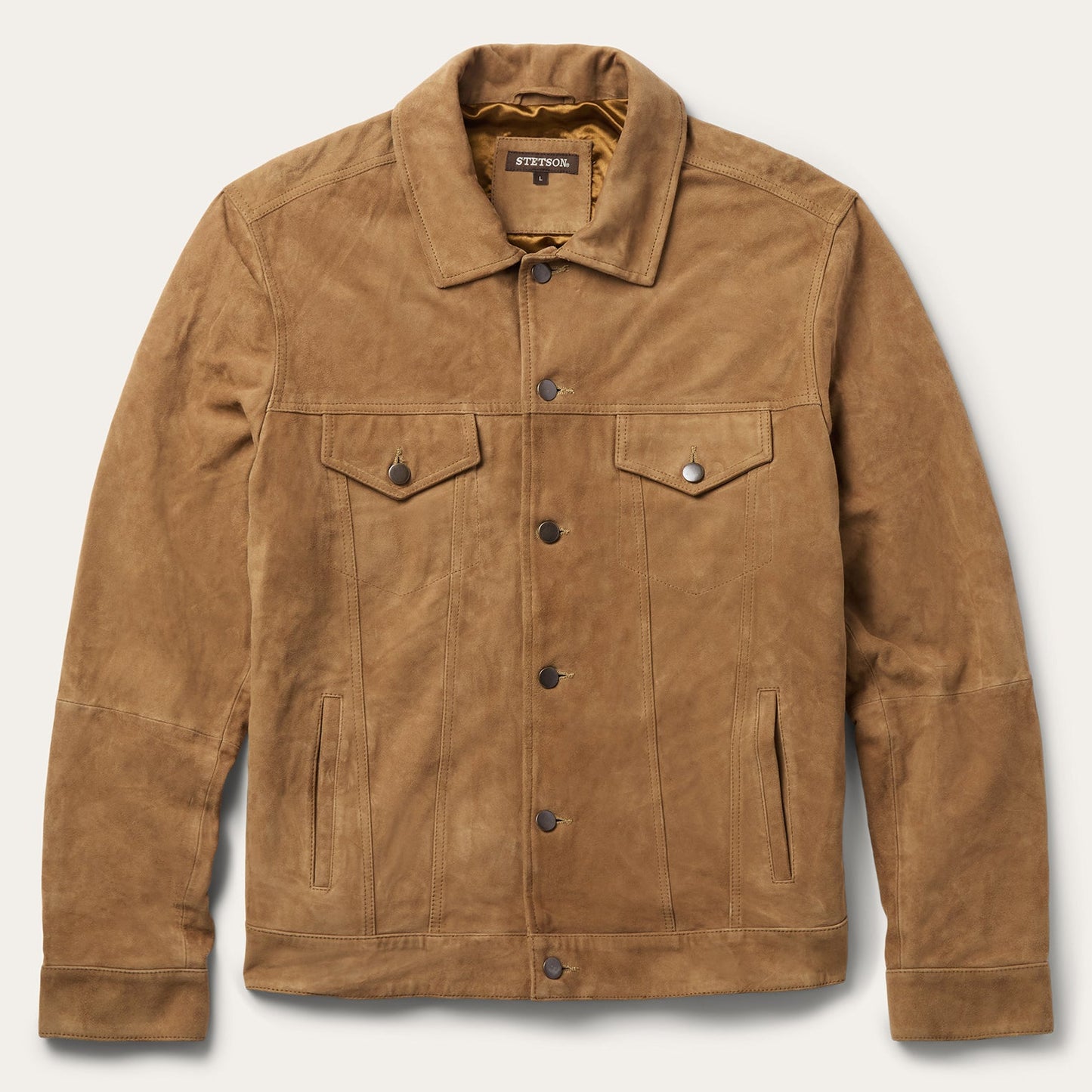 Stetson Suede Trucker Jacket