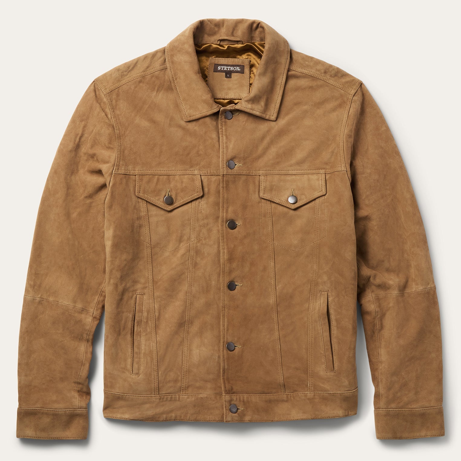 Stetson Suede Trucker Jacket
