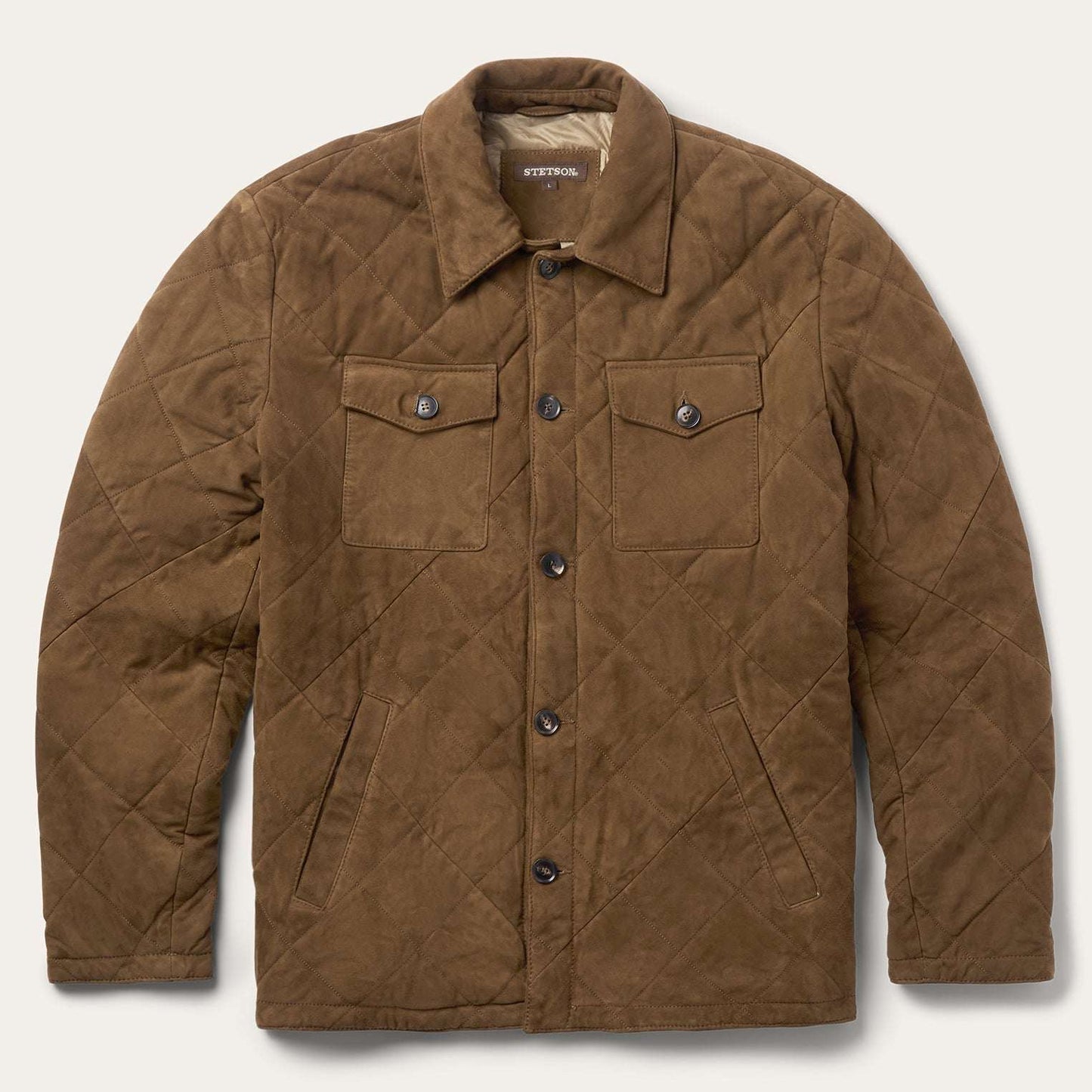 Stetson Quilted Suede Jacket