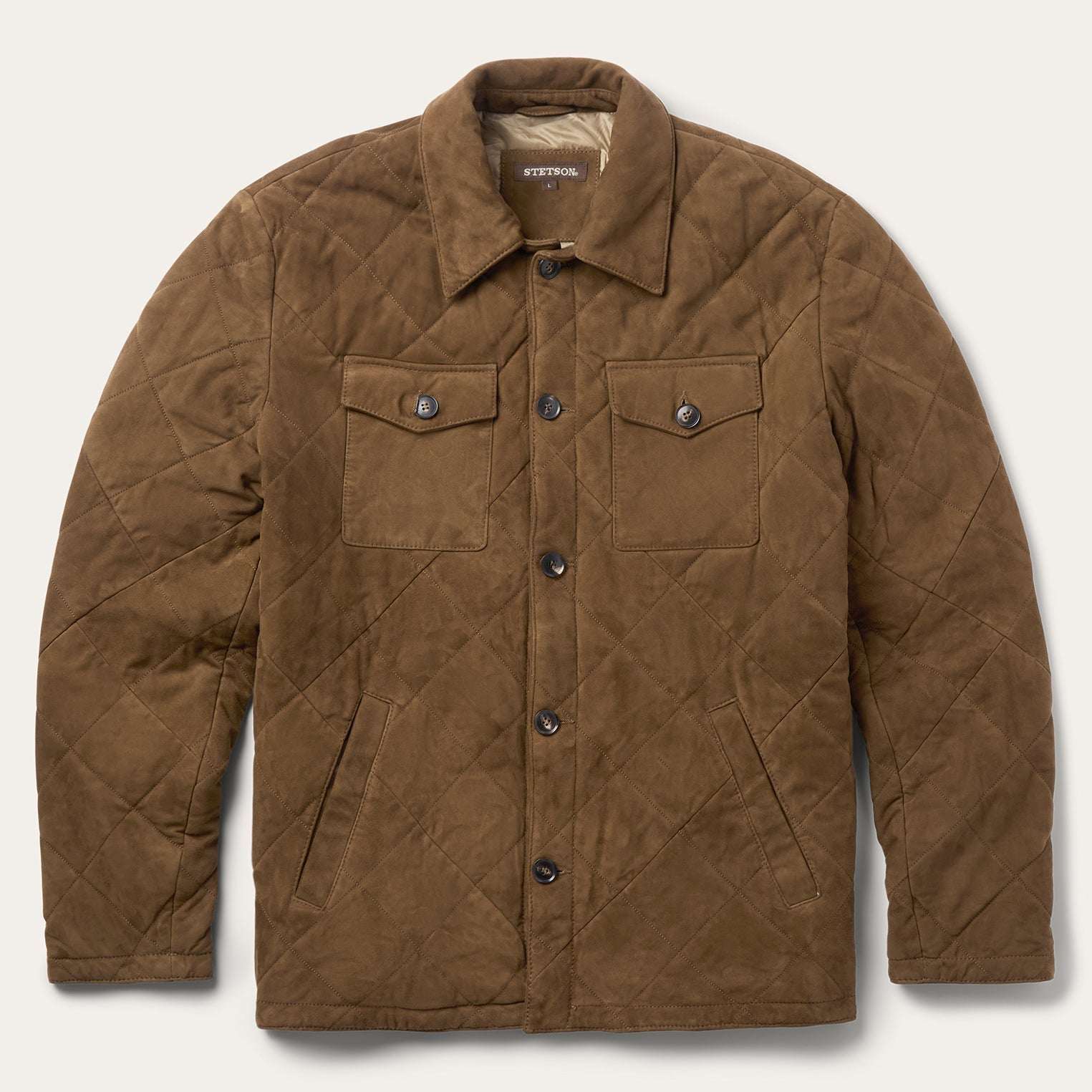 Stetson Quilted Suede Jacket