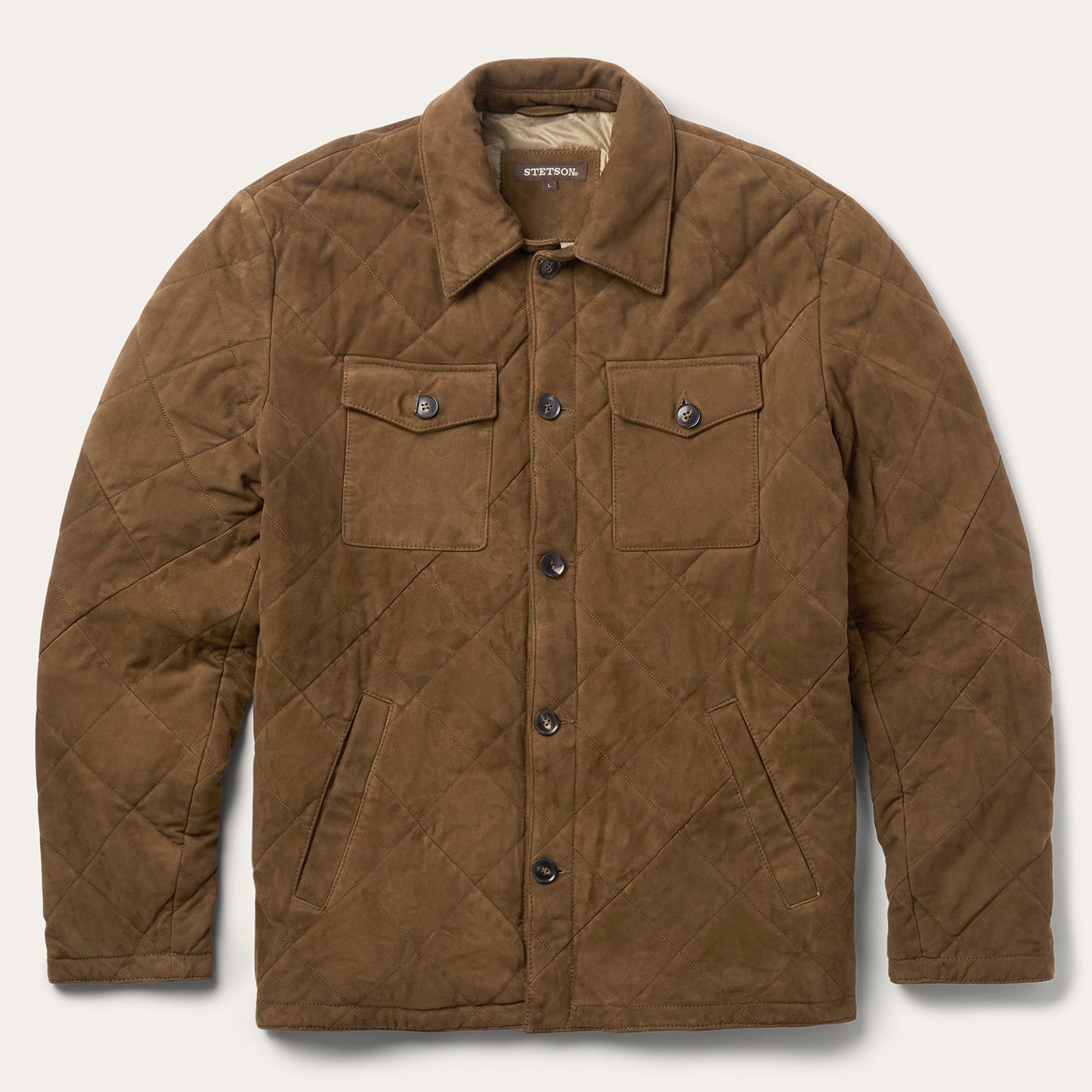 Stetson Quilted Suede Jacket