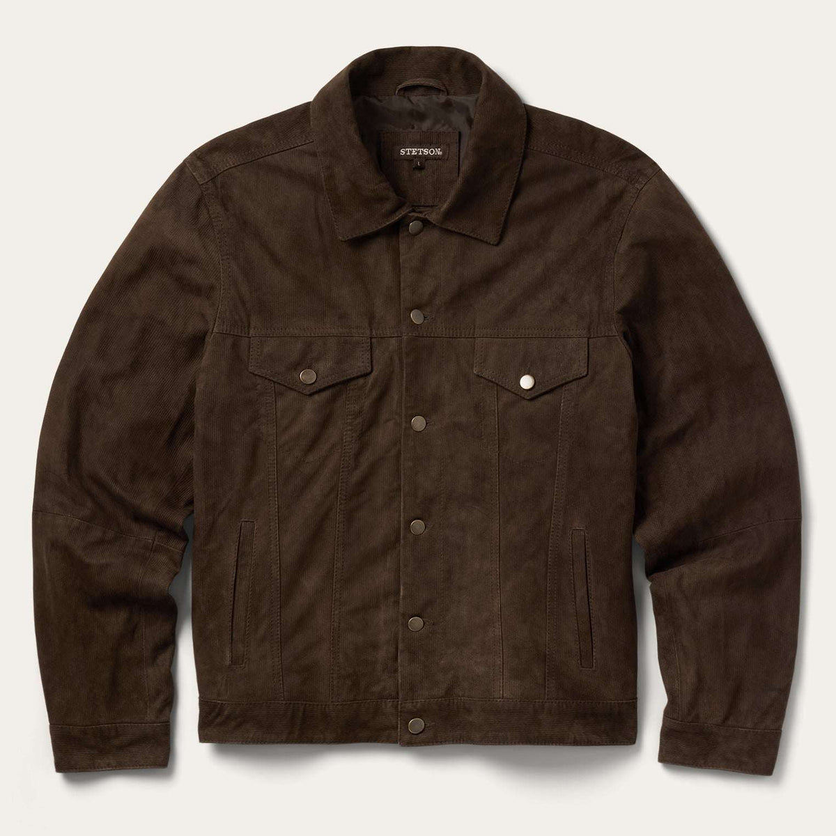 Stetson Cord Suede Jean Jacket - Stetson - Flyclothing LLC