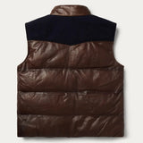 Stetson Quilted Leather Vest - Stetson