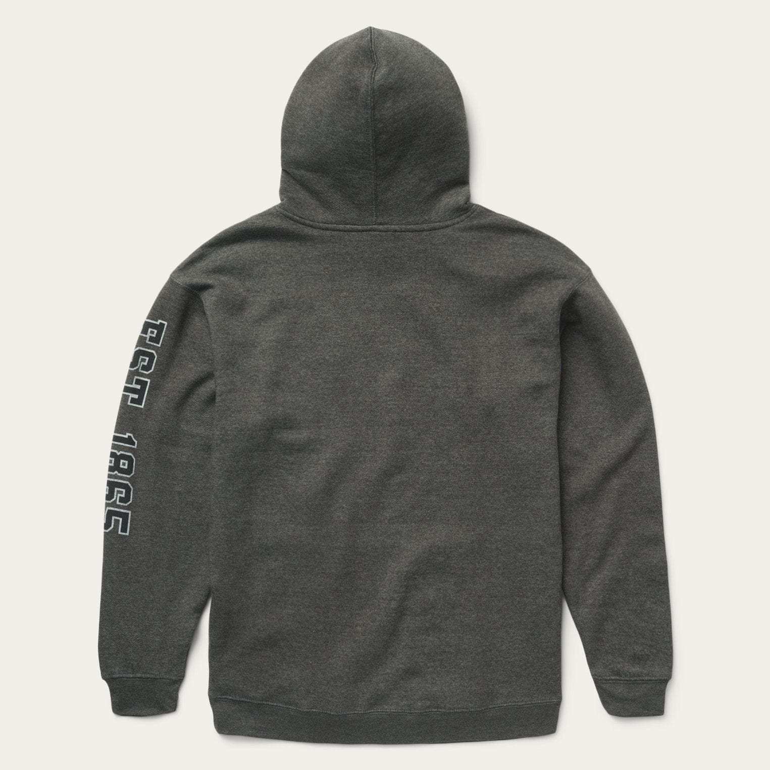 Stetson Charcoal Heather Fleece Hooded Sweatshirt - Stetson - Flyclothing LLC