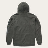 Stetson Charcoal Heather Fleece Hooded Sweatshirt - Stetson