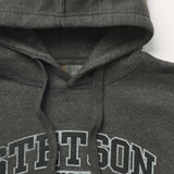 Stetson Charcoal Heather Fleece Hooded Sweatshirt - Stetson
