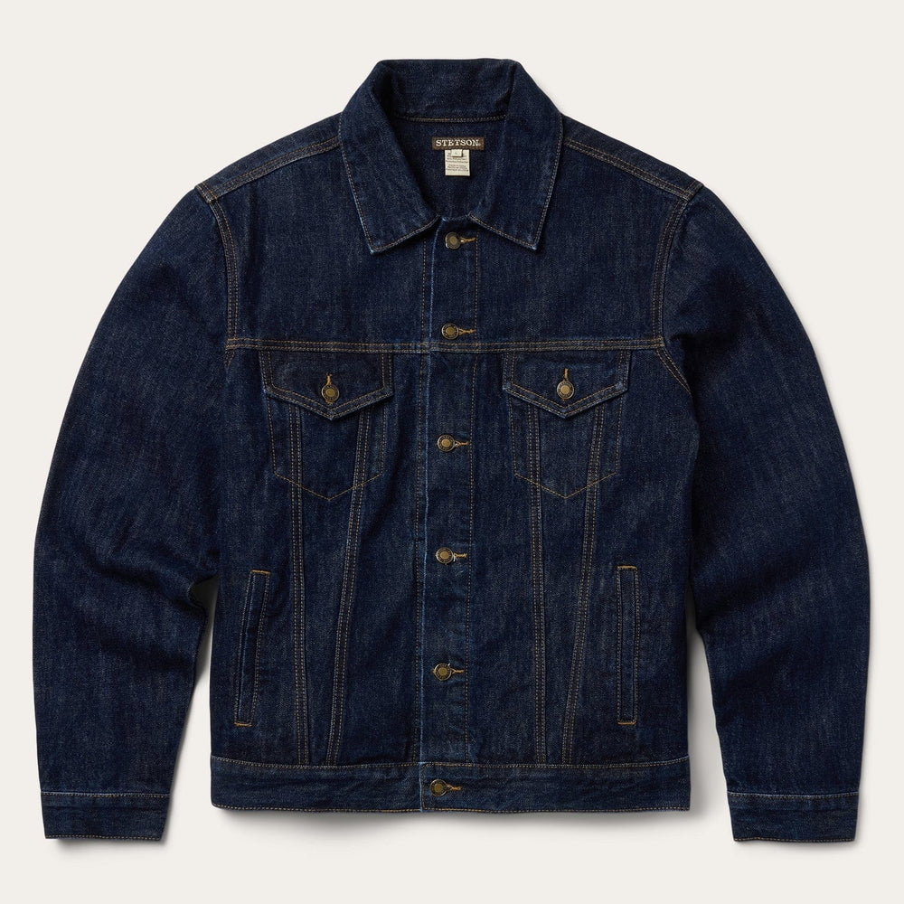 Stetson Raw Denim Trucker Jacket - Stetson