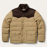 Stetson Western Down Fill Jacket - Tan