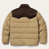 Stetson Western Down Fill Jacket - Tan