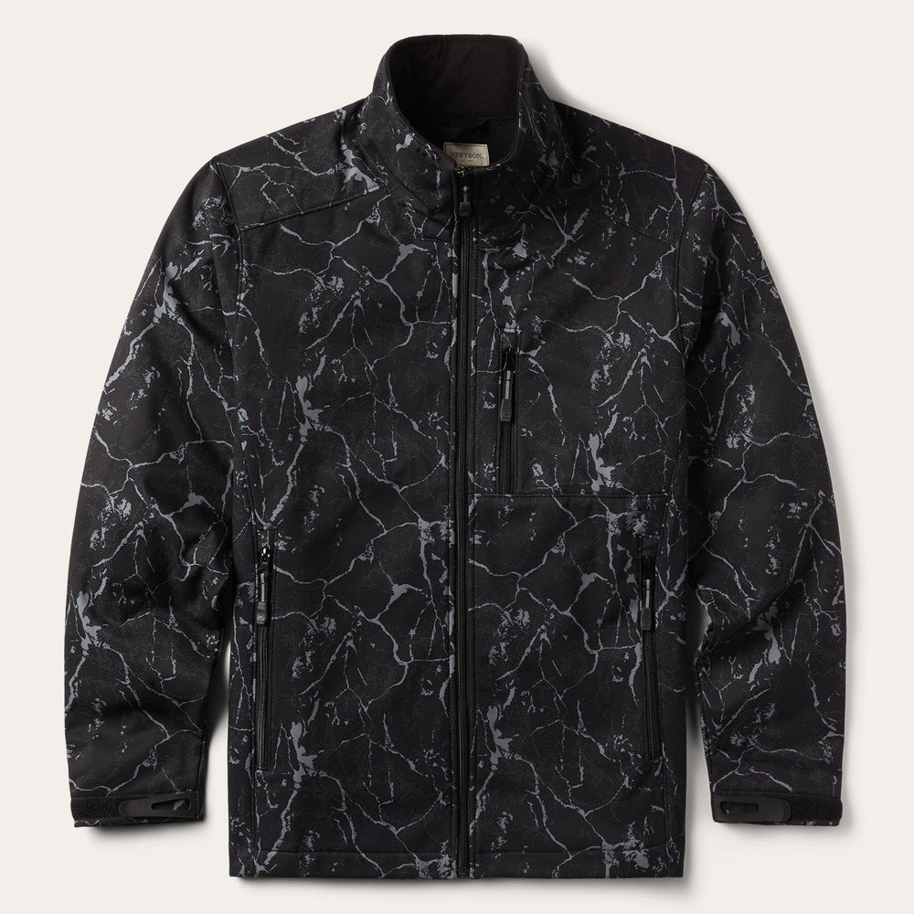 Stetson Range Print Softshell Tech Jacket - Stetson