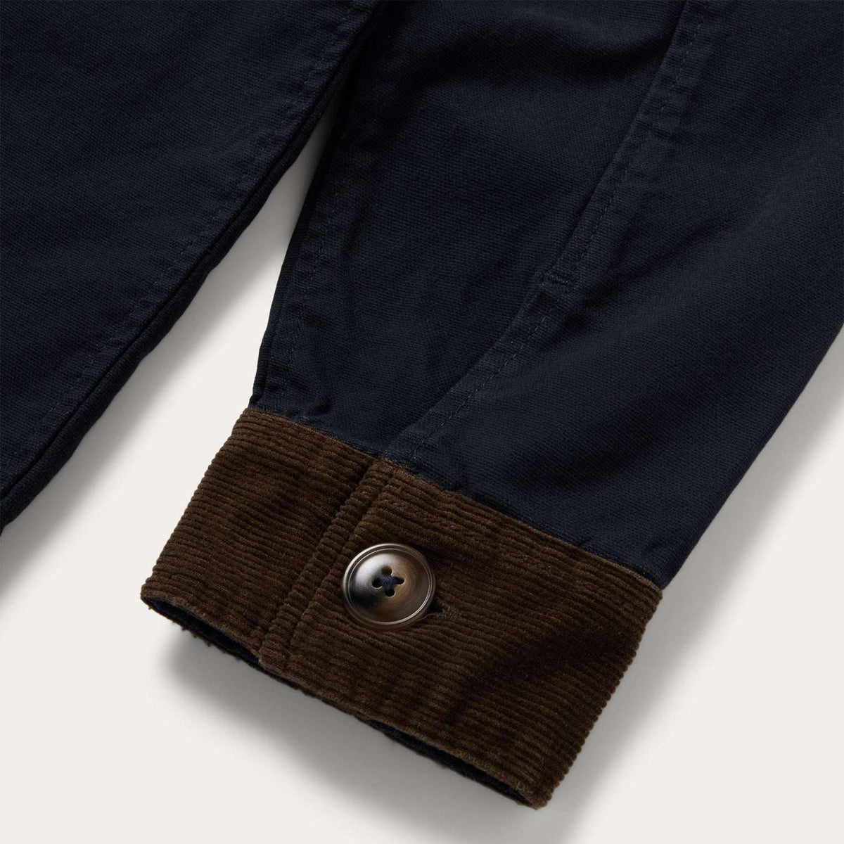 Stetson Corduroy Collar Canvas Barn Jacket - Stetson - Flyclothing LLC