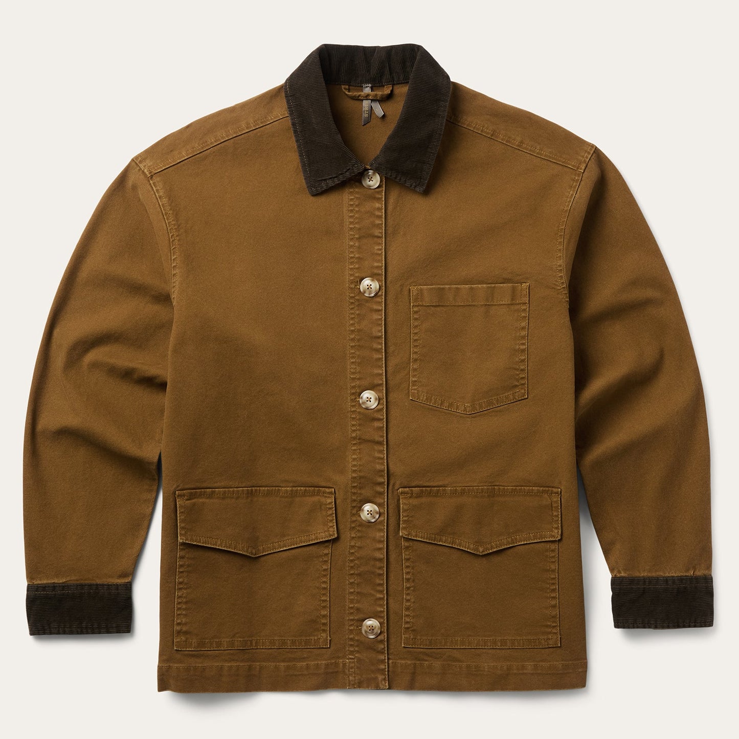 Stetson Corduroy Collar Canvas Barn Jacket