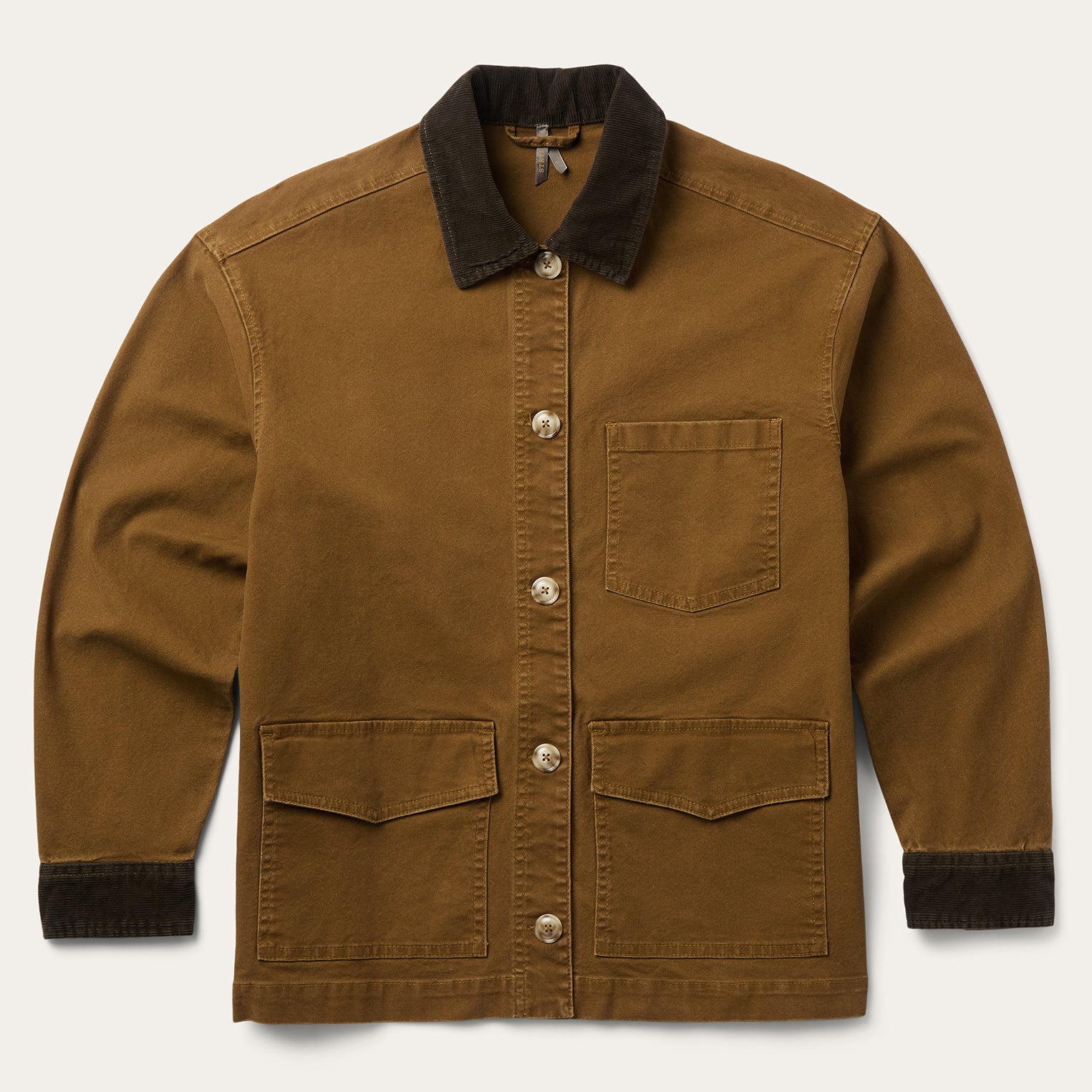 Stetson Corduroy Collar Canvas Barn Jacket