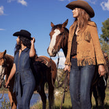 Stetson Fringe Suede Jacket - Stetson