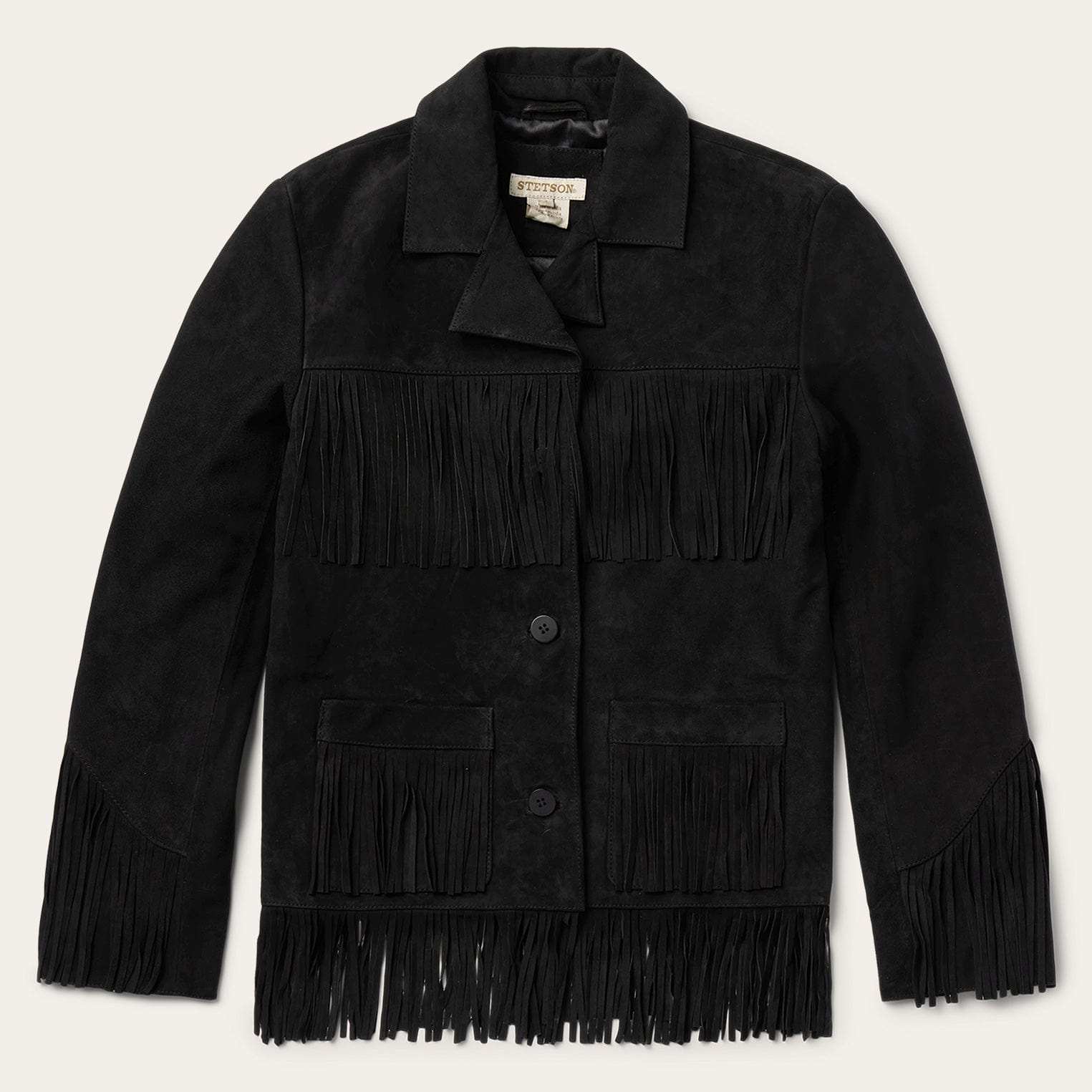 Stetson Fringe Suede Jacket - Stetson - Flyclothing LLC