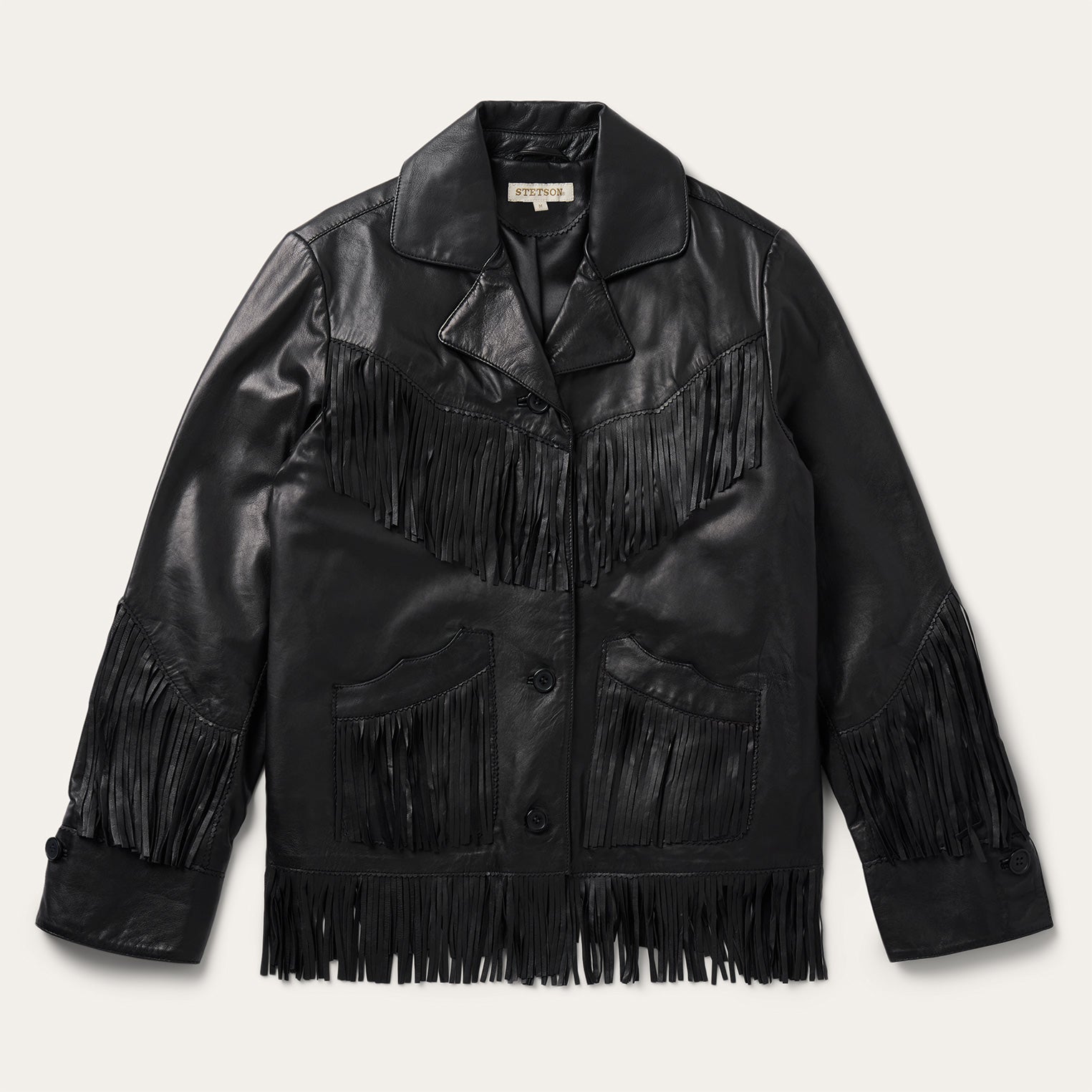 Stetson Fringe Leather Jacket
