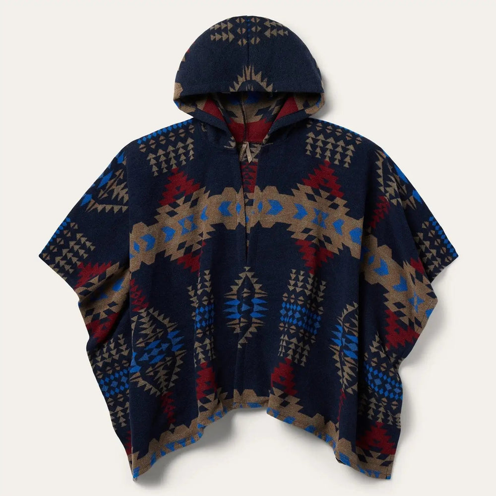 Stetson Hooded Serape Blanket Wrap - Stetson