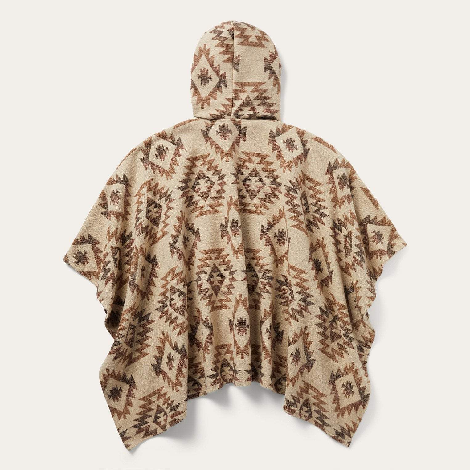 Stetson Tan Aztec Poncho - Stetson - Flyclothing LLC