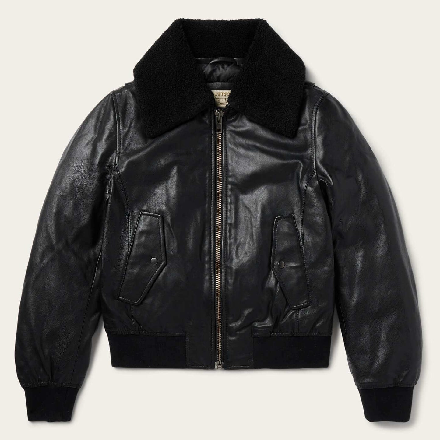 Stetson Leather Bomber Jacket - Stetson - Flyclothing LLC