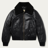 Stetson Leather Bomber Jacket - Stetson