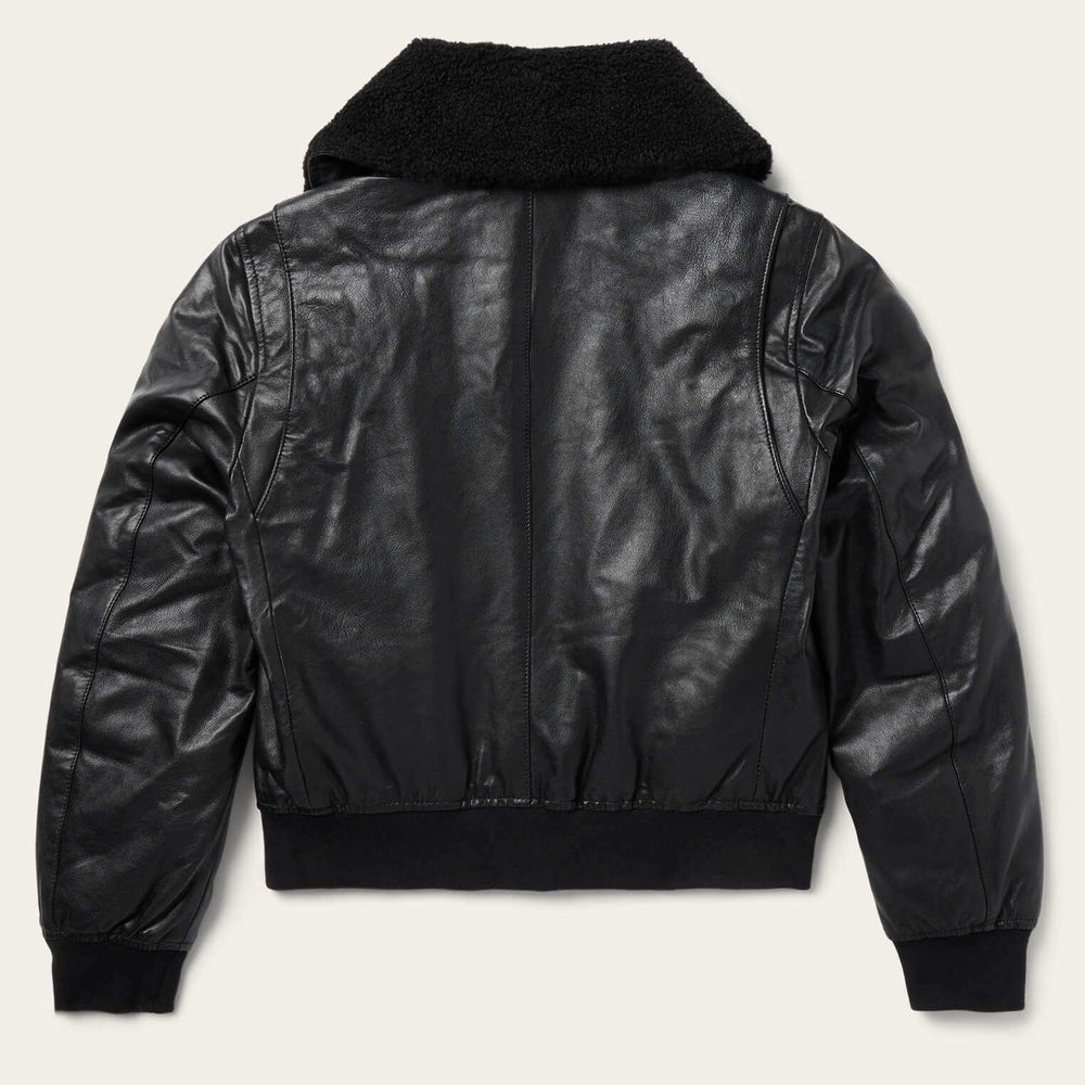 Stetson Leather Bomber Jacket - Stetson - Flyclothing LLC