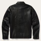Stetson Western Leather Jean Jacket - Stetson - Flyclothing LLC
