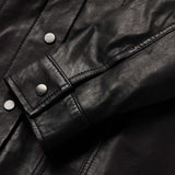 Stetson Western Leather Jean Jacket - Stetson - Flyclothing LLC