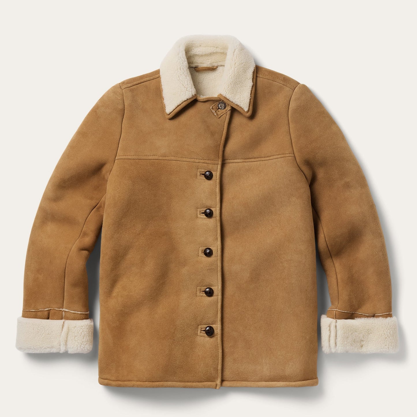 Stetson Shearling Suede Ranch Coat