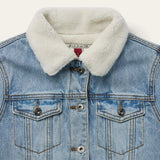 Stetson Denim Sherpa Lined Jacket - Stetson - Flyclothing LLC
