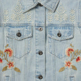 Stetson Embroidered Denim Jacket - Stetson - Flyclothing LLC