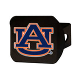 Auburn University Color on Black Hitch Cover - Logo Brands - Flyclothing LLC