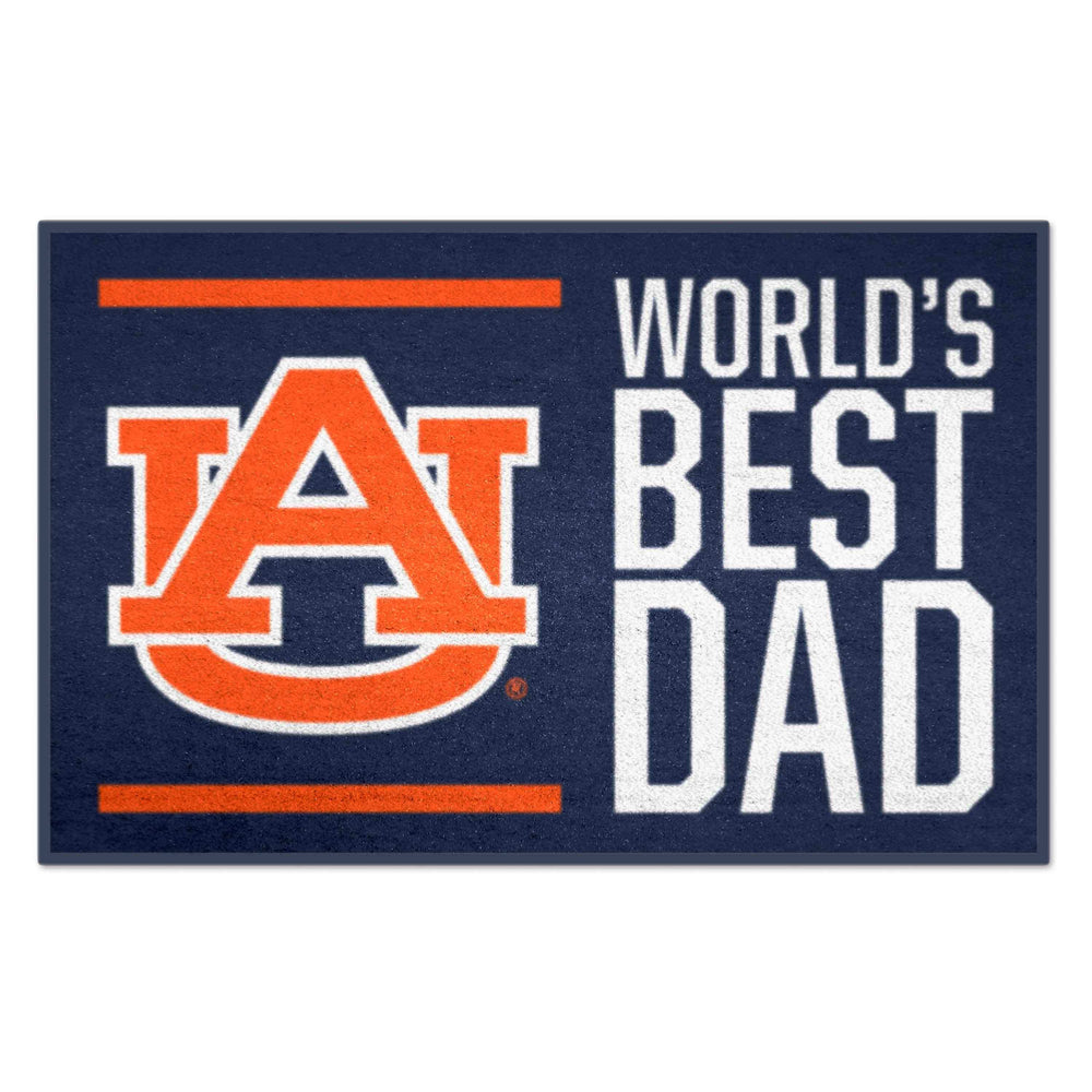 Auburn University Starter Mat - World's Best Dad - Logo Brands - Flyclothing LLC