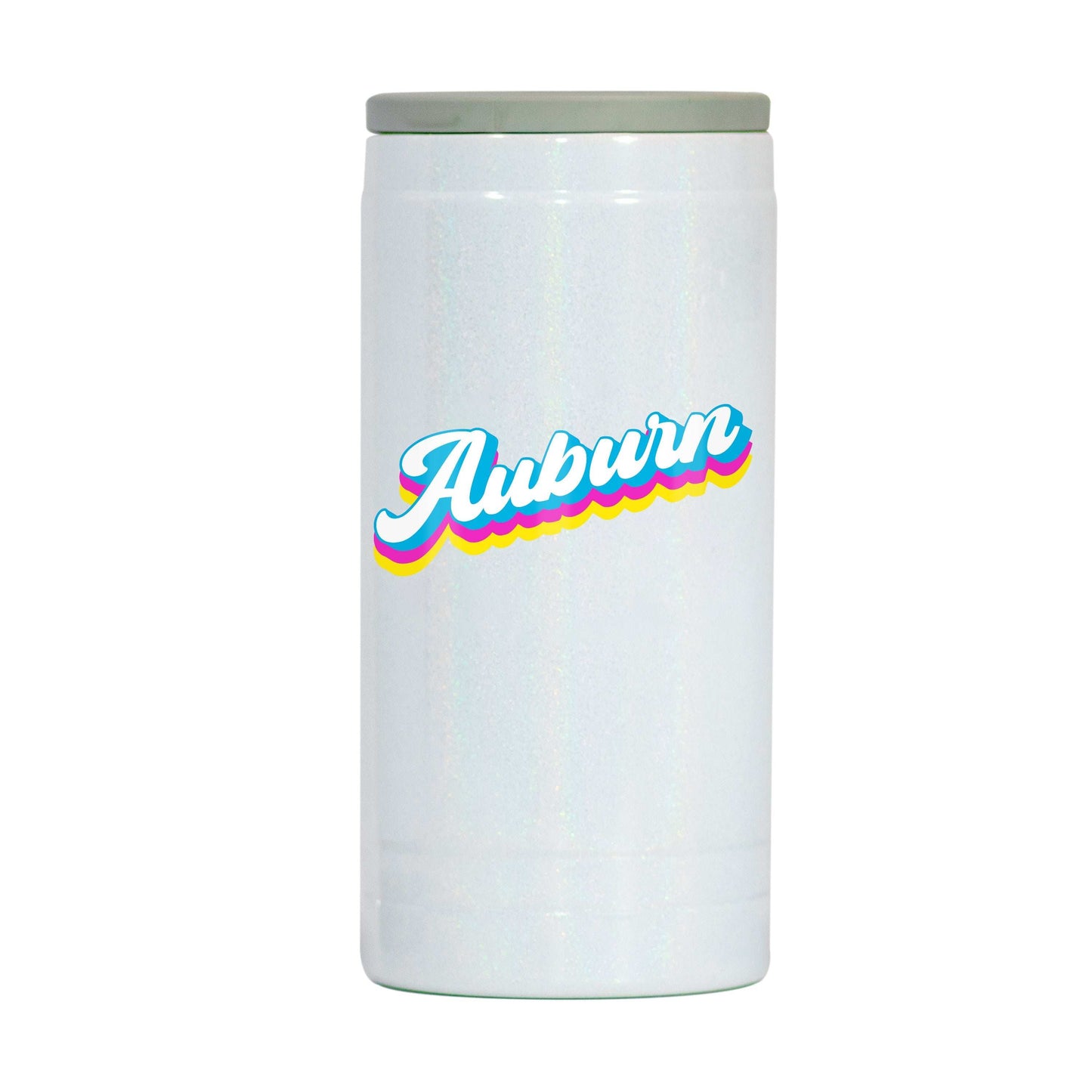 Auburn 12oz Shadow Iridescent Slim Coolie - Logo Brands - Flyclothing LLC