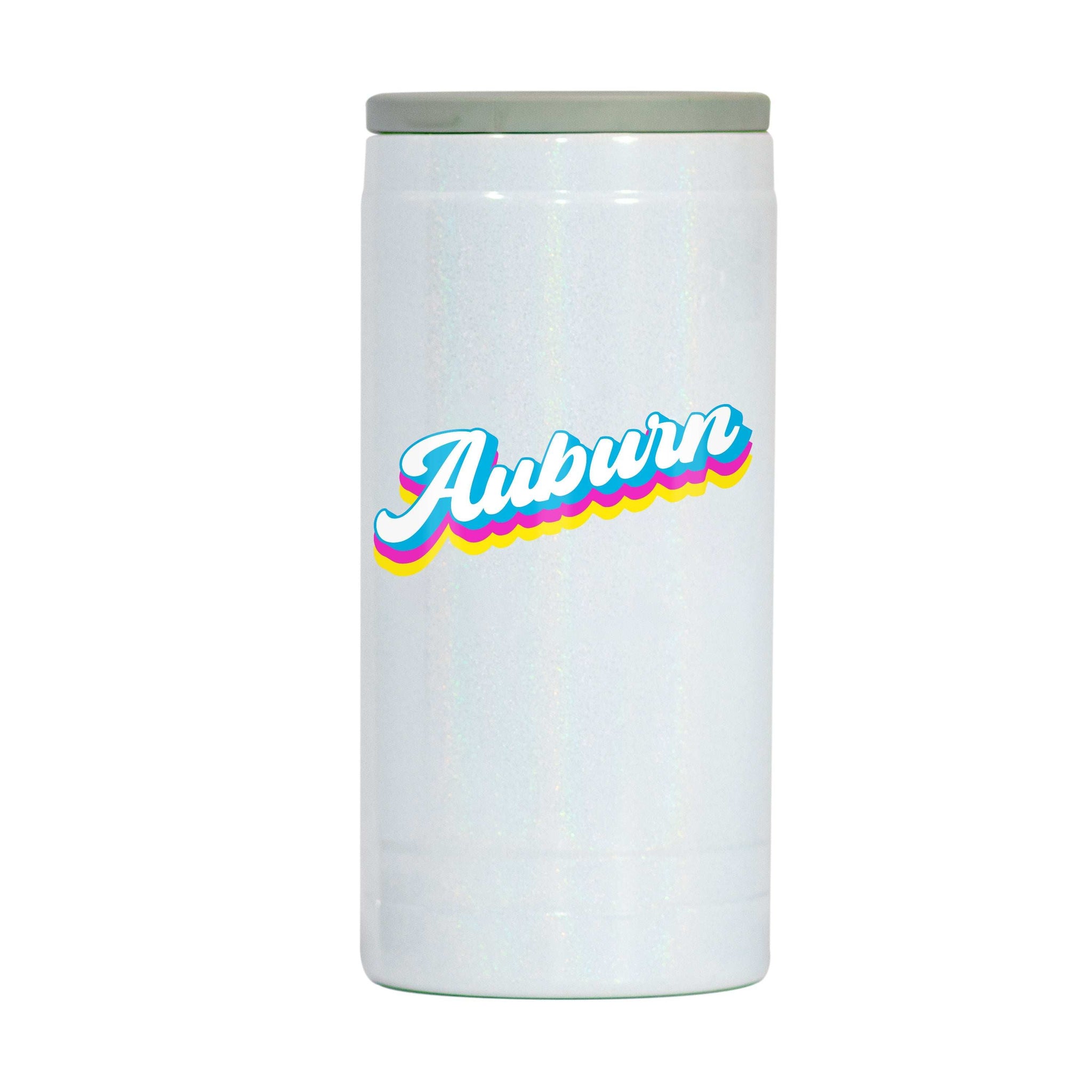 Auburn 12oz Shadow Iridescent Slim Coolie - Logo Brands - Flyclothing LLC