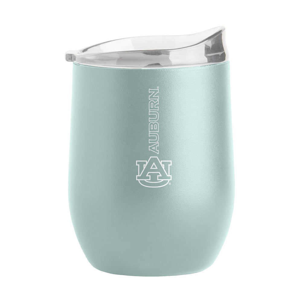 Auburn 16oz Vertical Powder Coat Curved Beverage - Logo Brands - Flyclothing LLC