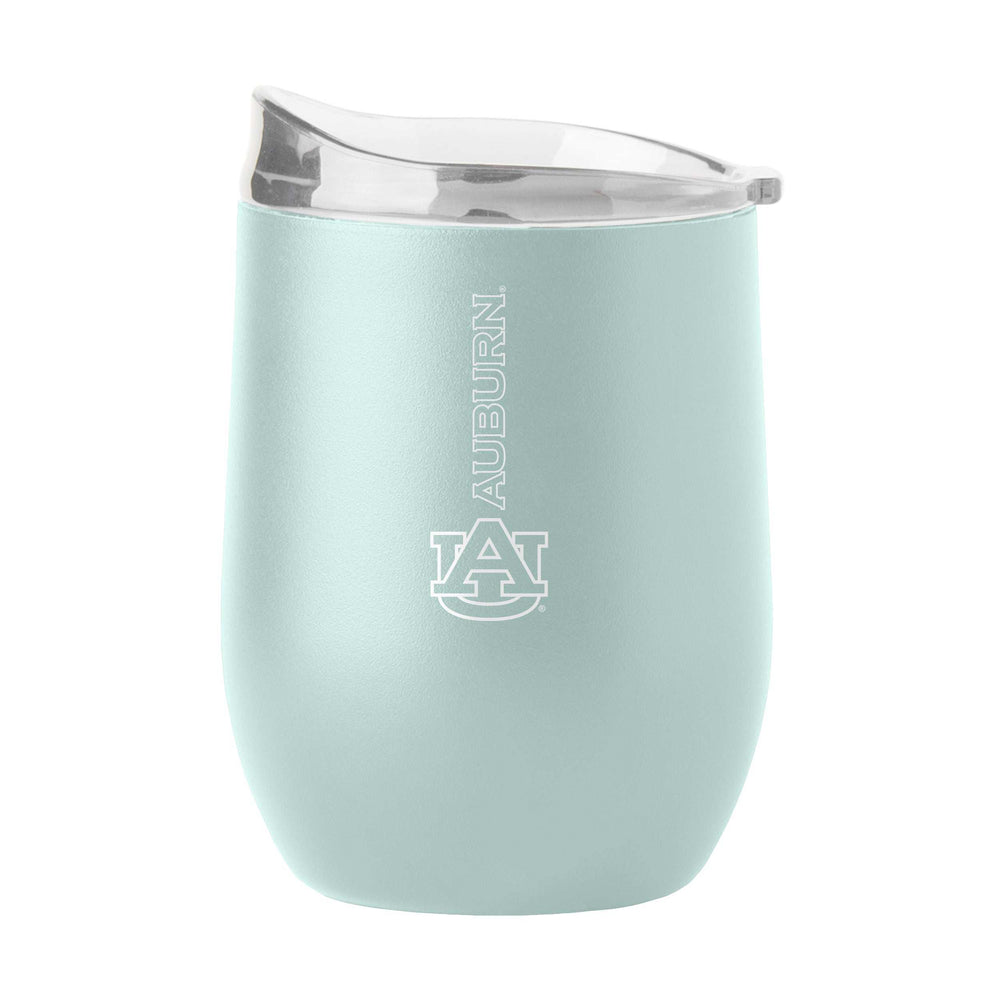 Auburn 16oz Vertical Powder Coat Curved Beverage - Logo Brands - Flyclothing LLC