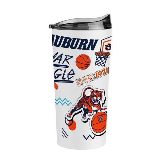 Auburn Basketball 20oz Powder Coat Tumbler - Logo Brands - Flyclothing LLC