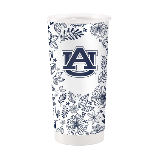Auburn 20oz Botanical Stainless Steel Tumbler - Logo Brands - Flyclothing LLC