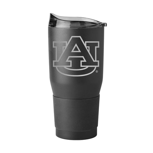 Auburn GunMetal 30oz Black Powder Coat Tumbler - Logo Brands - Flyclothing LLC