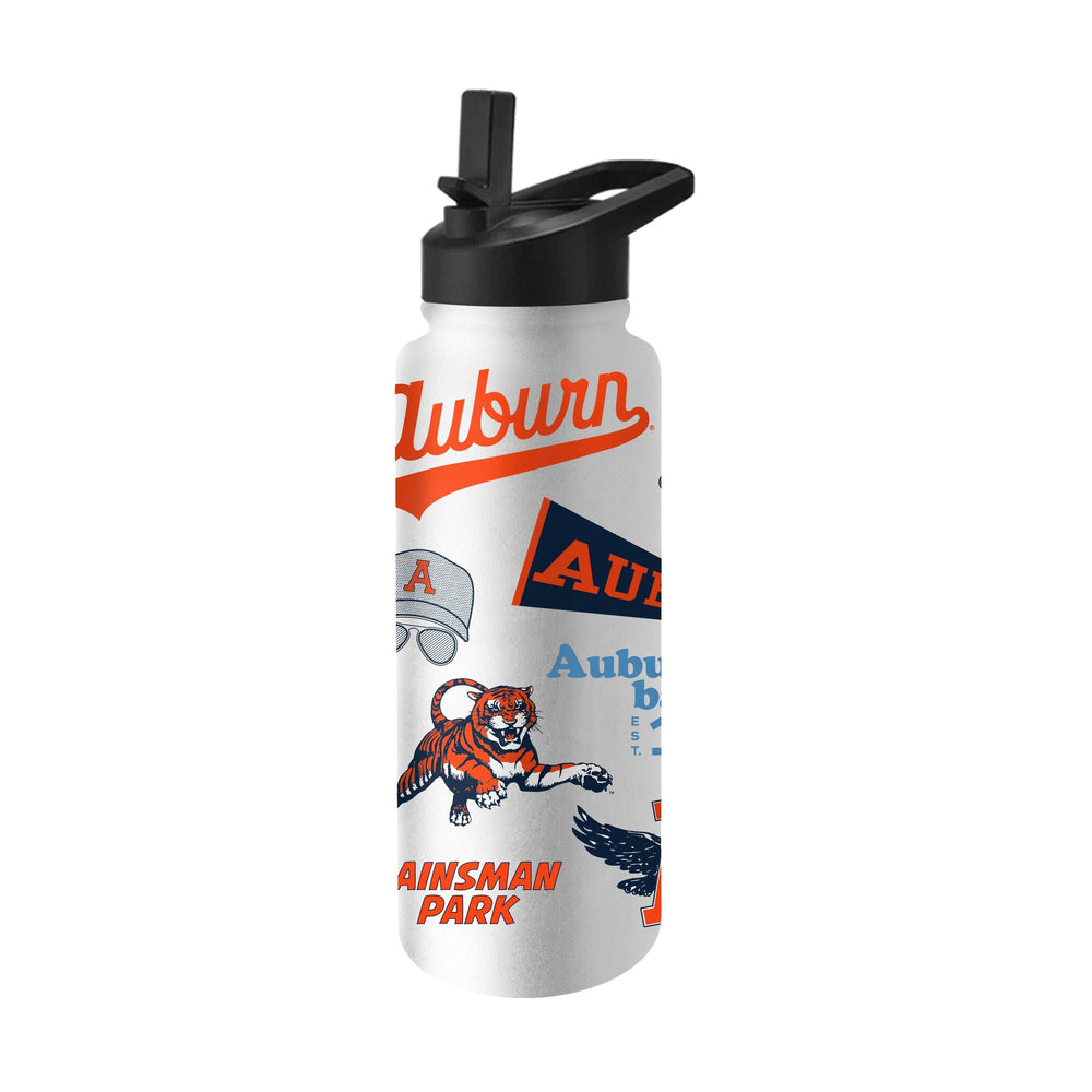 Auburn Baseball 34oz Native Quencher Bottle - Logo Brands - Flyclothing LLC